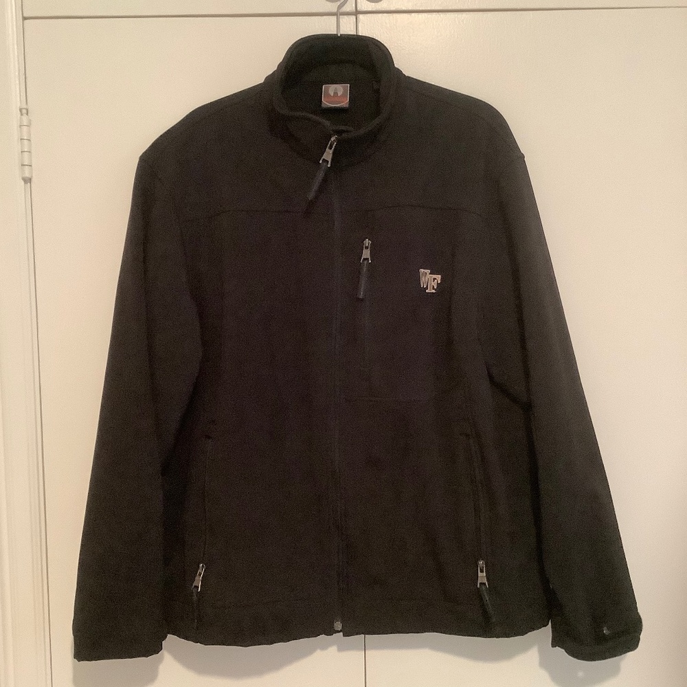 Men's Wake Forest Active Soft Shell Jacket w/Sherpa Linin